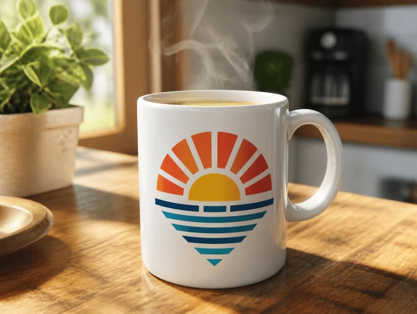AI mug mockup